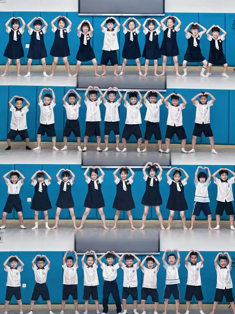 集体照 #一年级完美收官 - 抖音