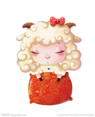 卡通羊设计图__其他_动漫动画_设计图库_昵图网nipic.com