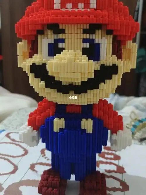 真的会上瘾##小颗粒积木  #超级马里奥  #代拼拼图乐高