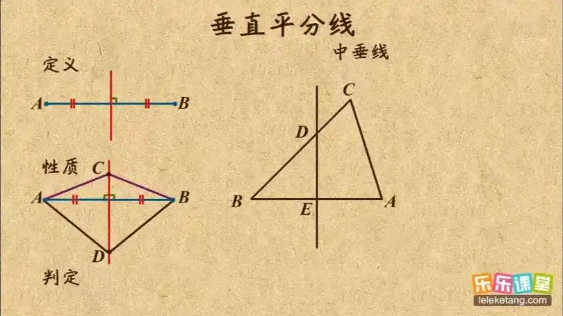 9.垂直平分线的性质和判定