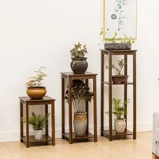 > 产品展示 > 中式木制组合花架客厅现代简约落地式室内多层家用实木