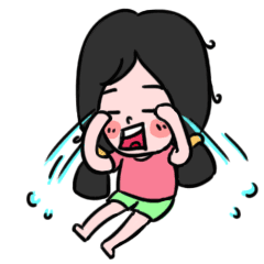 微信表情废柴姑娘