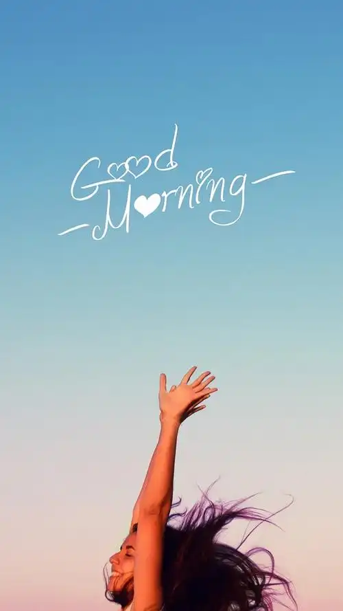 早上好充满活力的一天