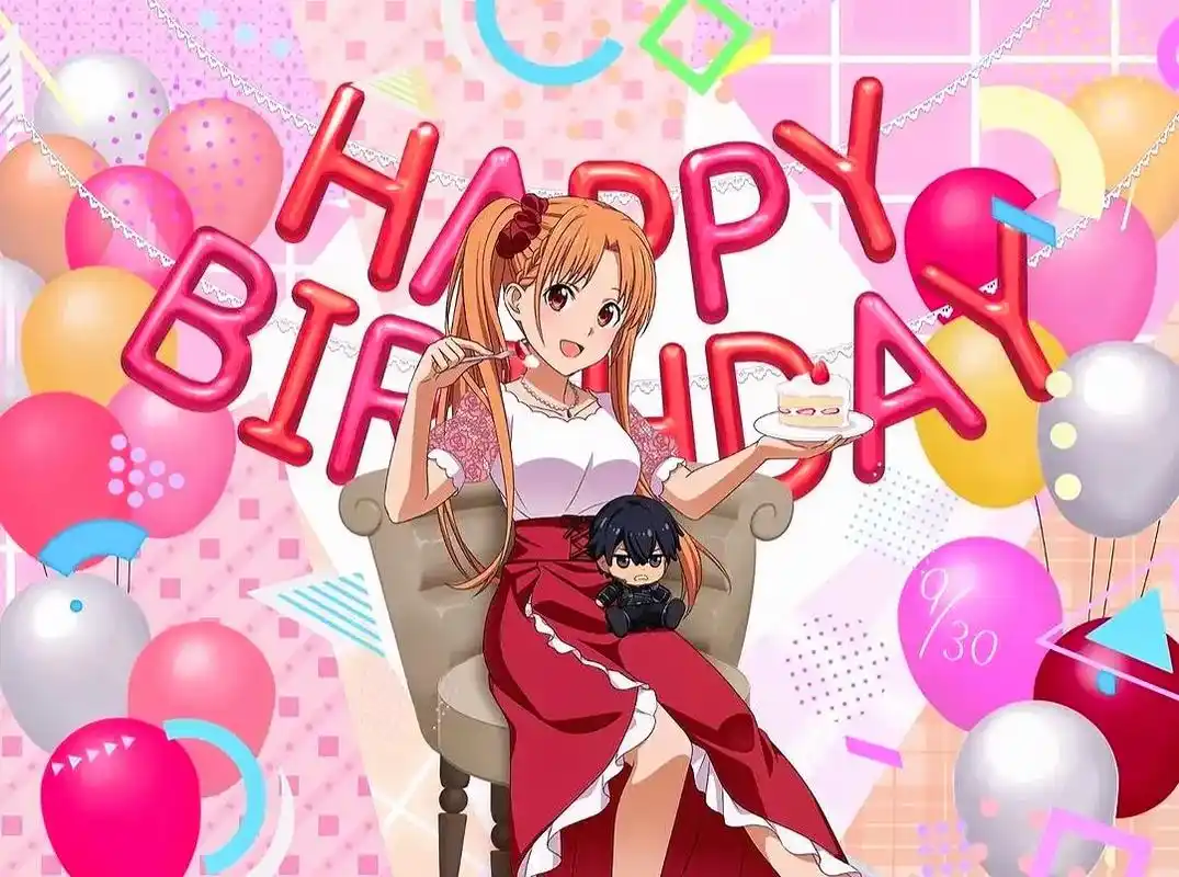 亚总生日快乐!#亚丝娜 #刀剑神域 #动漫老婆 #生日 - 抖音