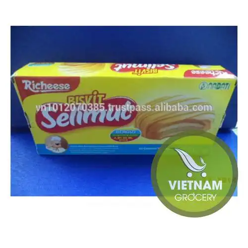 sandwich biscuit/ cheese cream sandwich biscuit 9x2gr fmcg