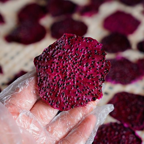 晚桔丨新鲜红心火龙果干 无添加本味香甜果干零食 可即食可泡果茶