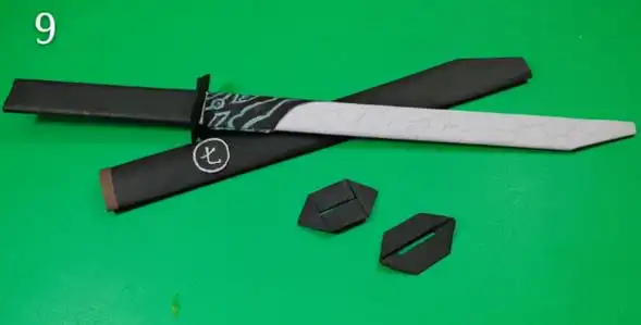 怎么用纸做魔刀千刃