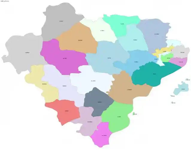 兴城市边界地图