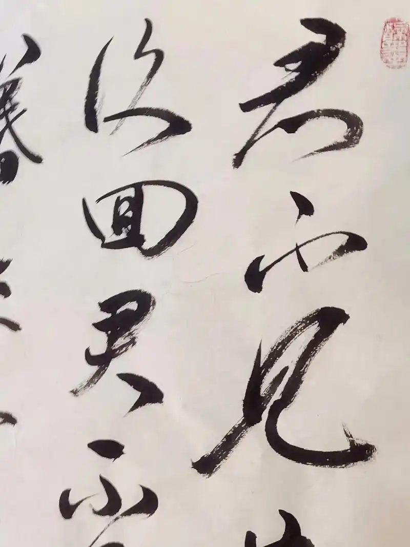 李白《将进酒》.#草书 #书法 #原创书法作品 #李白 #将 - 抖音