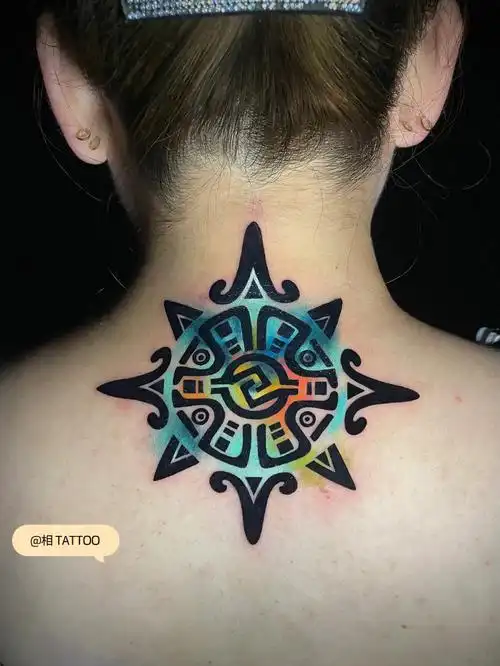 我的纹身分享  #纹身 #玛雅图腾  #纹身遮盖