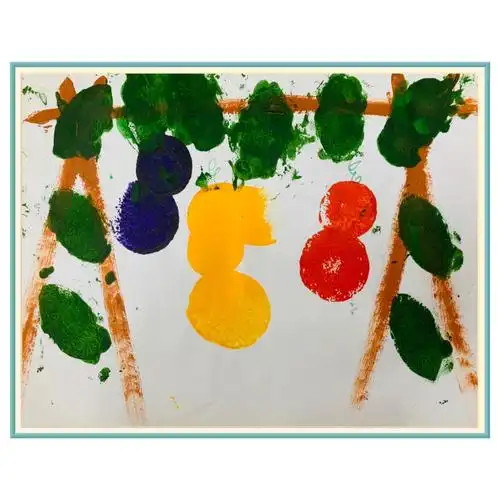 秦都品格凯瑞克玉景台幼儿园小班美术作品汇报