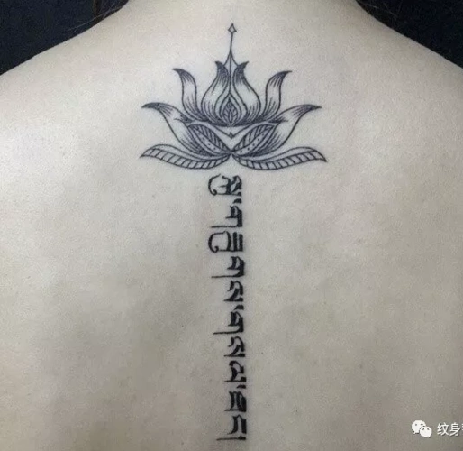 梵文纹身的来历寓意几十款漂亮的梵文纹身图案推荐