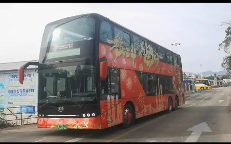 深圳巴士集团旅游观光巴士大鹏旅游观光快乐游新大集散中心线(大岭吓