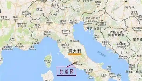 在中世纪的欧洲,梵蒂冈曾是教宗国的中心.