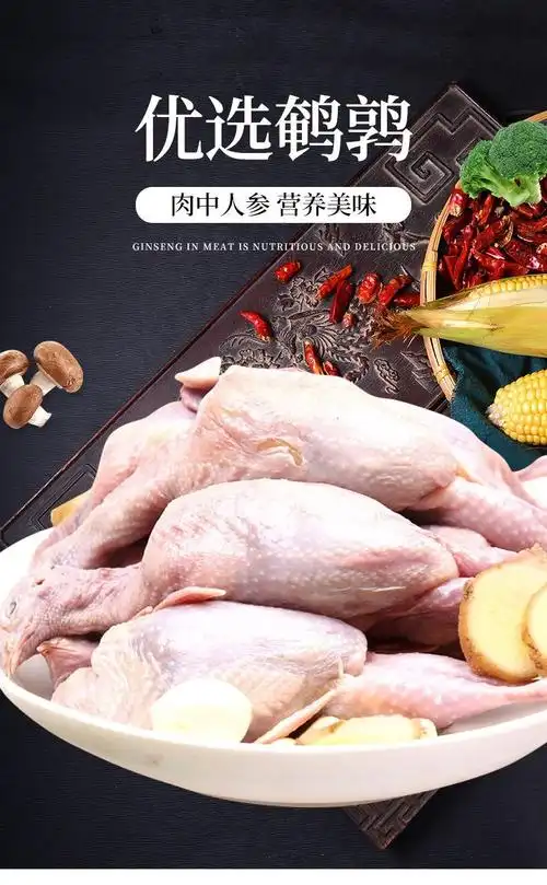 鹌鹑肉现杀母鹌鹑肉新鲜放血鹌鹑白条鹌鹑冻肉鹌鹑特大母鹌鹑 农家散
