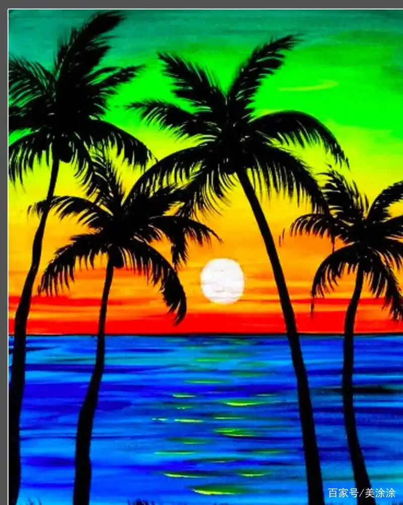 美涂涂:初学者水粉画精选20例,太实用了!