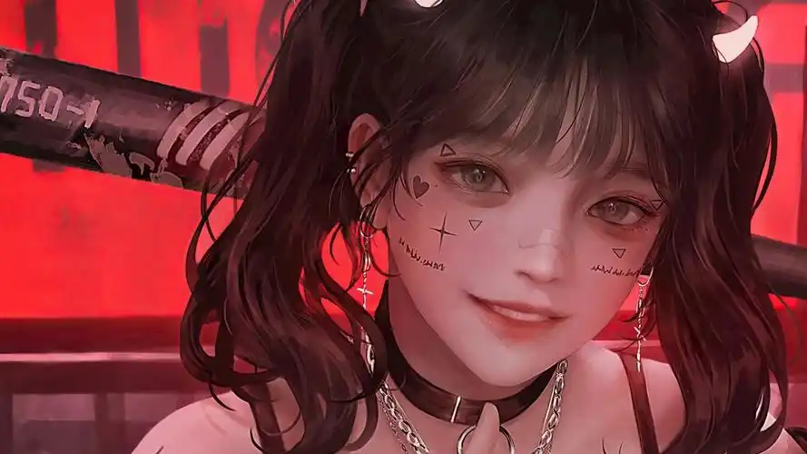 4k纹身女孩超高清壁纸