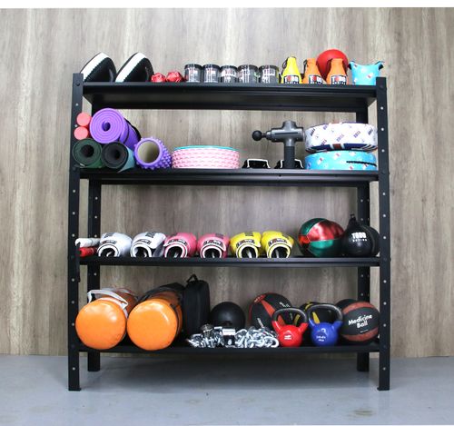 瑜伽球架子健身房置物架瑜伽馆波速球哑铃私教小工具储物健身器材收纳