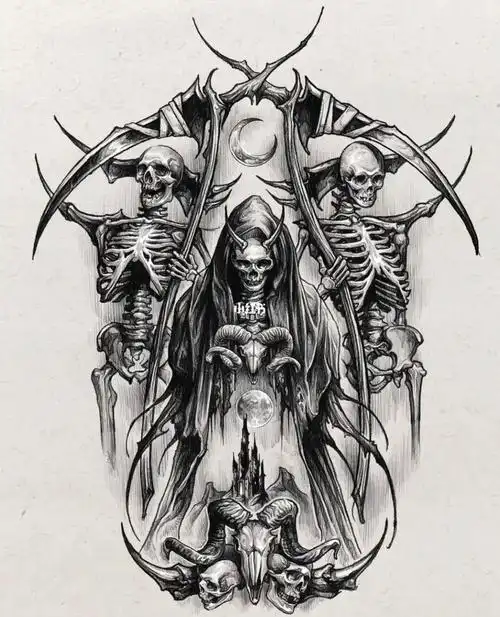 暗黑纹身～死神