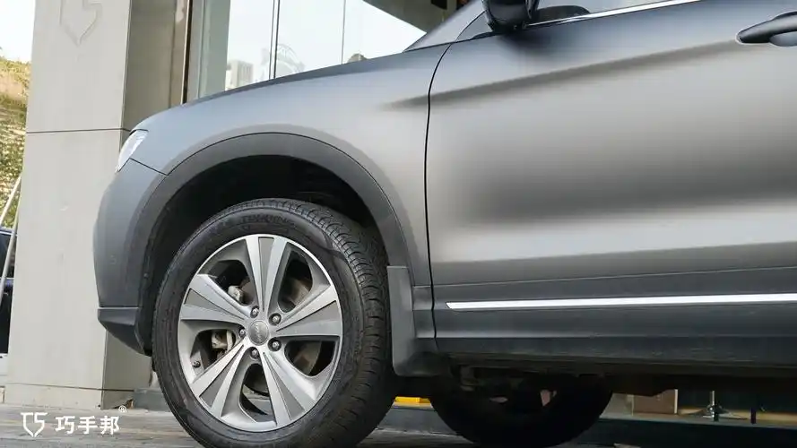 哈佛h6装贴改色膜小珍珠金属灰—巧手邦-江门市巧手邦汽车服务有限