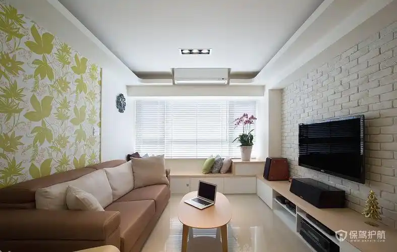 70平小户型两室一厅装修效果图-保驾护航装修网