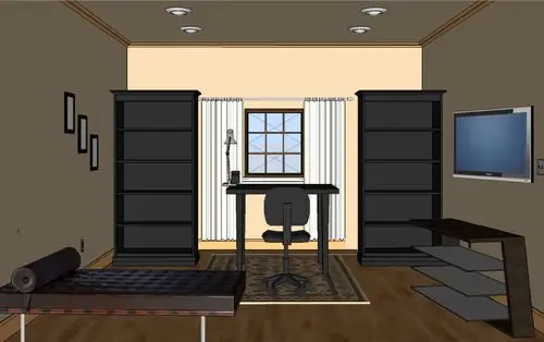 找一张原来见过的,专门留有地方放图标的桌面壁纸,觉得很有创意,高手