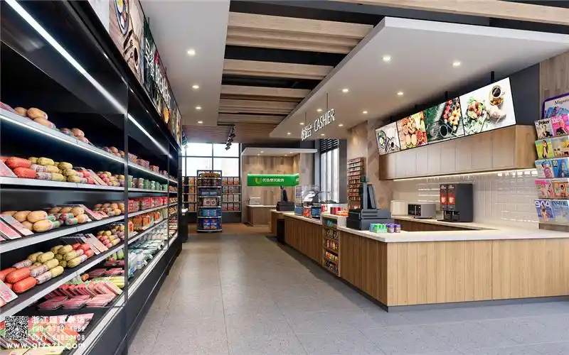 诸暨市300平方米超市设计施工浙江国富装饰