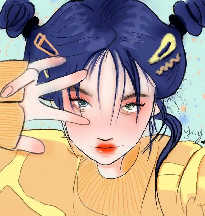 可爱温柔的单人女生动漫头像|不看会后悔的哦