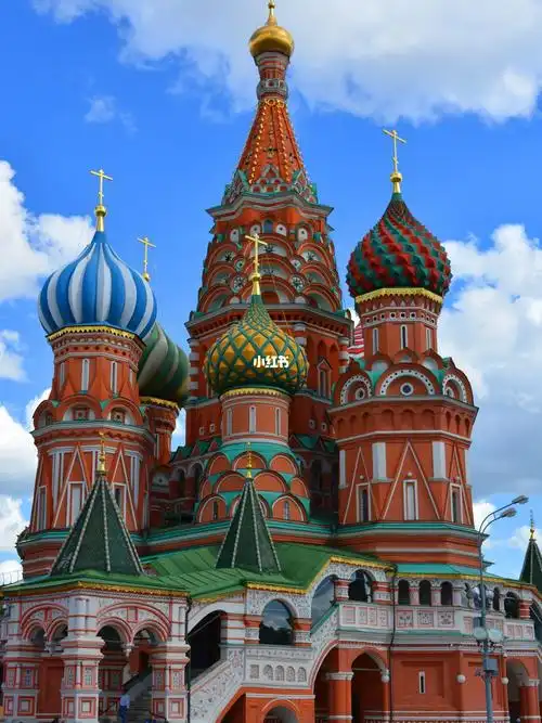 莫斯科红场的多穹顶教堂圣瓦西里升天大教堂