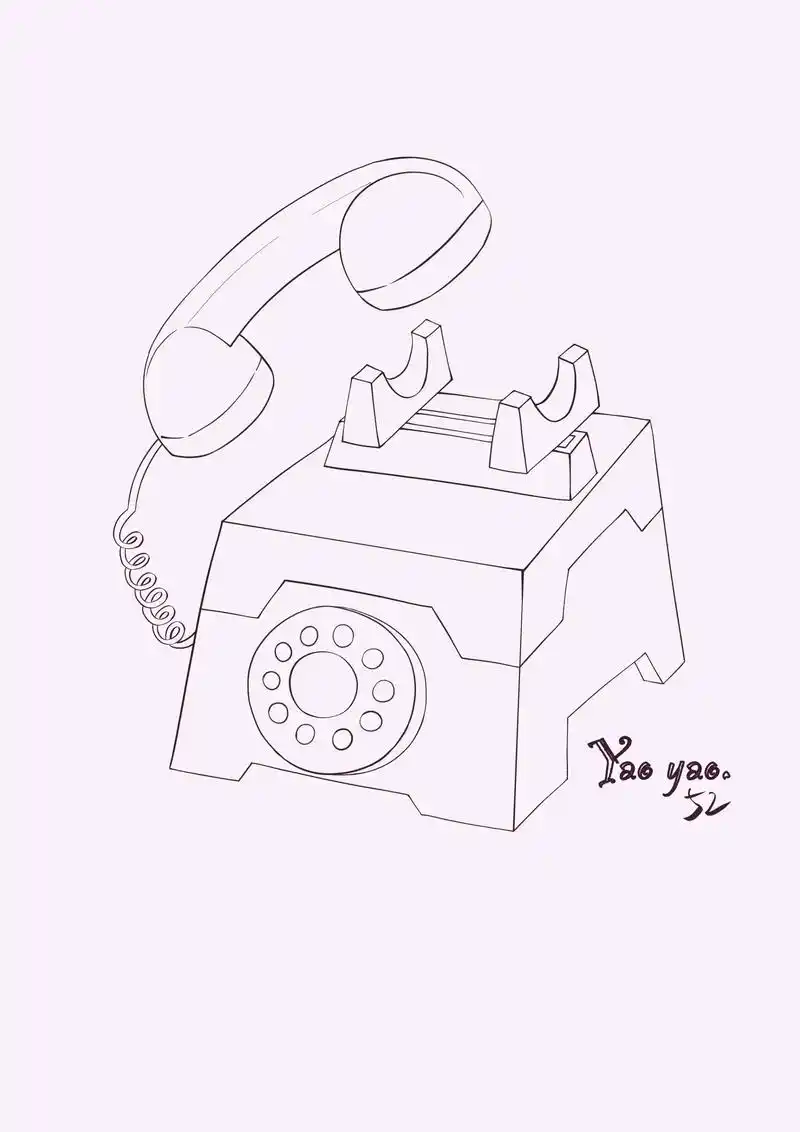 小天才智能座机哦#图南插画召集令 @图南爱画画 @画图不南 - 抖音