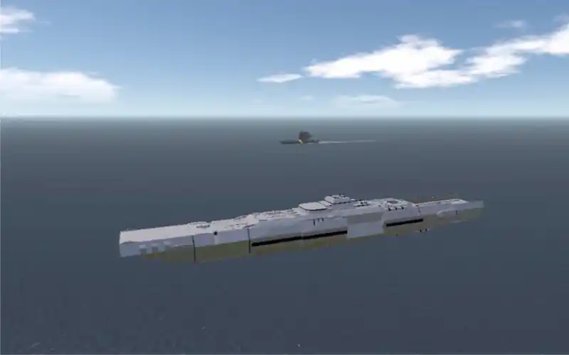 a-501型星际护卫舰战斗演示【简单飞机】_哔哩哔哩bilibili_简单飞机