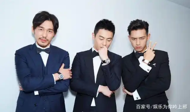 杨天真公司男艺人白宇朱亚文李现合照