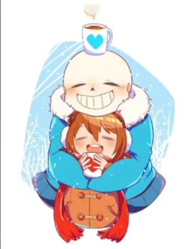 传说之下〕sans和frisk