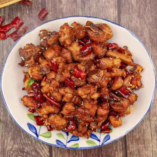 四川美食辣子鸡香辣真空小包装开袋即食冷吃100克2袋