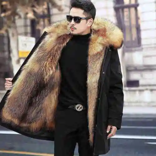 海澜之家旗下海宁轻奢高档品牌皮草衣服派克服男士整貂可拆卸内胆狐狸
