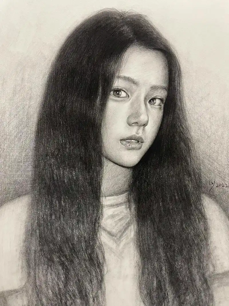 你是我最后一笔高光,明亮且不可缺少.#素描头像 #美术艺考  - 抖音