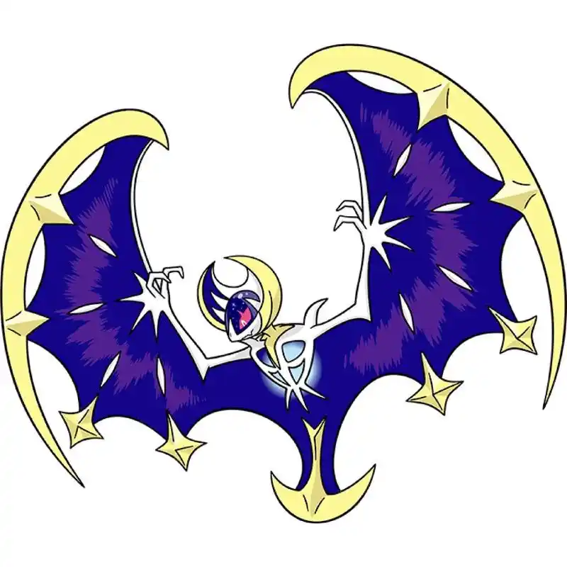 露奈雅拉 0792:露奈雅拉 属性:超能,幽灵        分类:月轮宝可梦