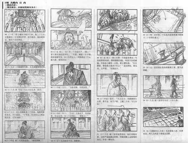 张艺谋《英雄》分镜表