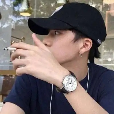 社会青年抽烟头像 霸气超拽社会男神头像