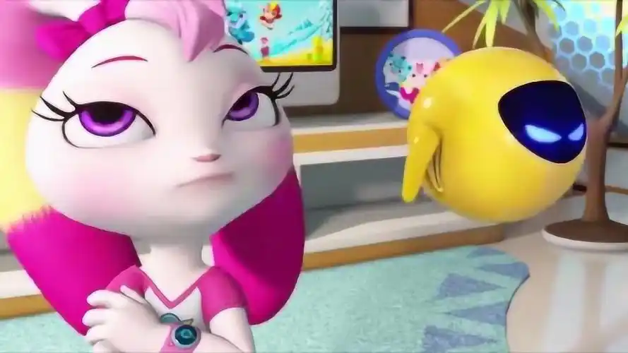 宇宙护卫队:彩虹给小雨点安装声波模拟器,有任务!