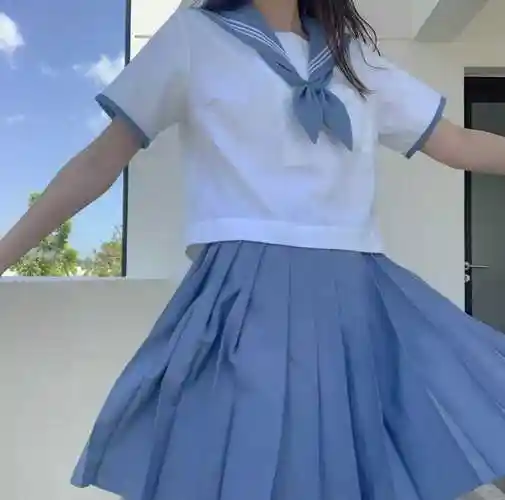 青春靓丽水手服头像大全