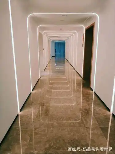 酒店科技感走廊