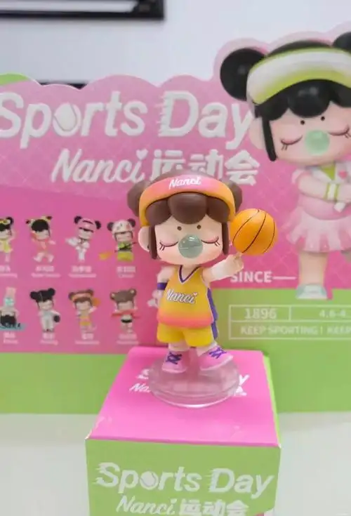 正版若态若来新品囡茜nanci运动会盲盒潮玩手办盒蛋