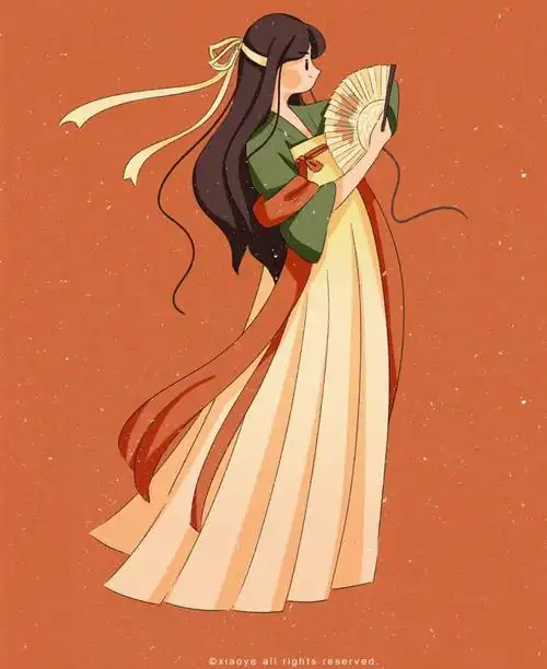 9岁可以画的古风美少女(一步一步教画古装仙女) - 绘画技法