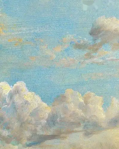 瞬息万变的云彩,来自19世纪英国最伟大的风景画家