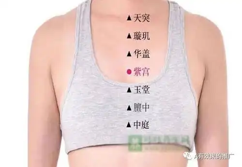 胸部开穴:点穴须知以及功效