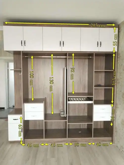 衣柜内部结构图-衣柜内部合理设计图 - 网络编辑之家