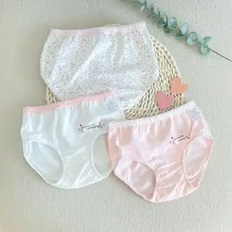 蒂淑兰女童内裤儿童纯棉三角内裤宝宝中小童小女孩10025短裤全棉不夹