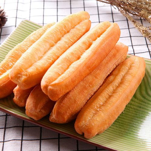 家用早餐无矾速冻半成品香脆迷你油条 安井火锅油条2袋(约40根)【图片