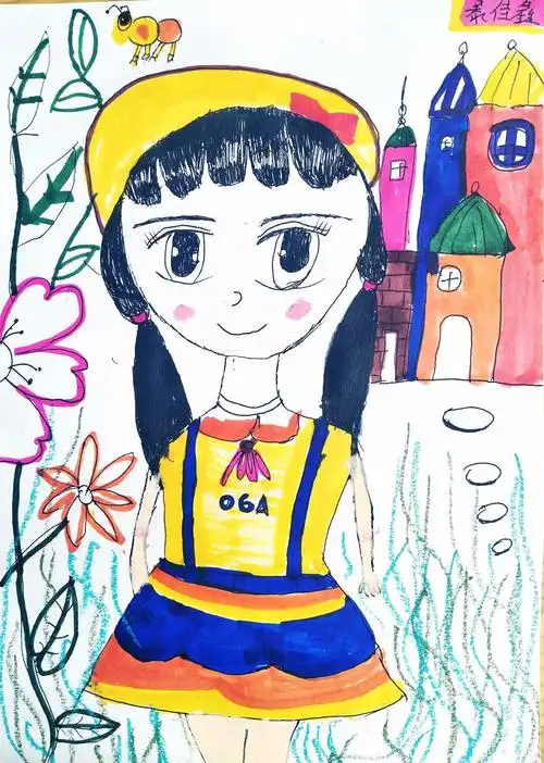 红黄蓝美术教育—简易卡通画第七课《个人卡通形象设计》